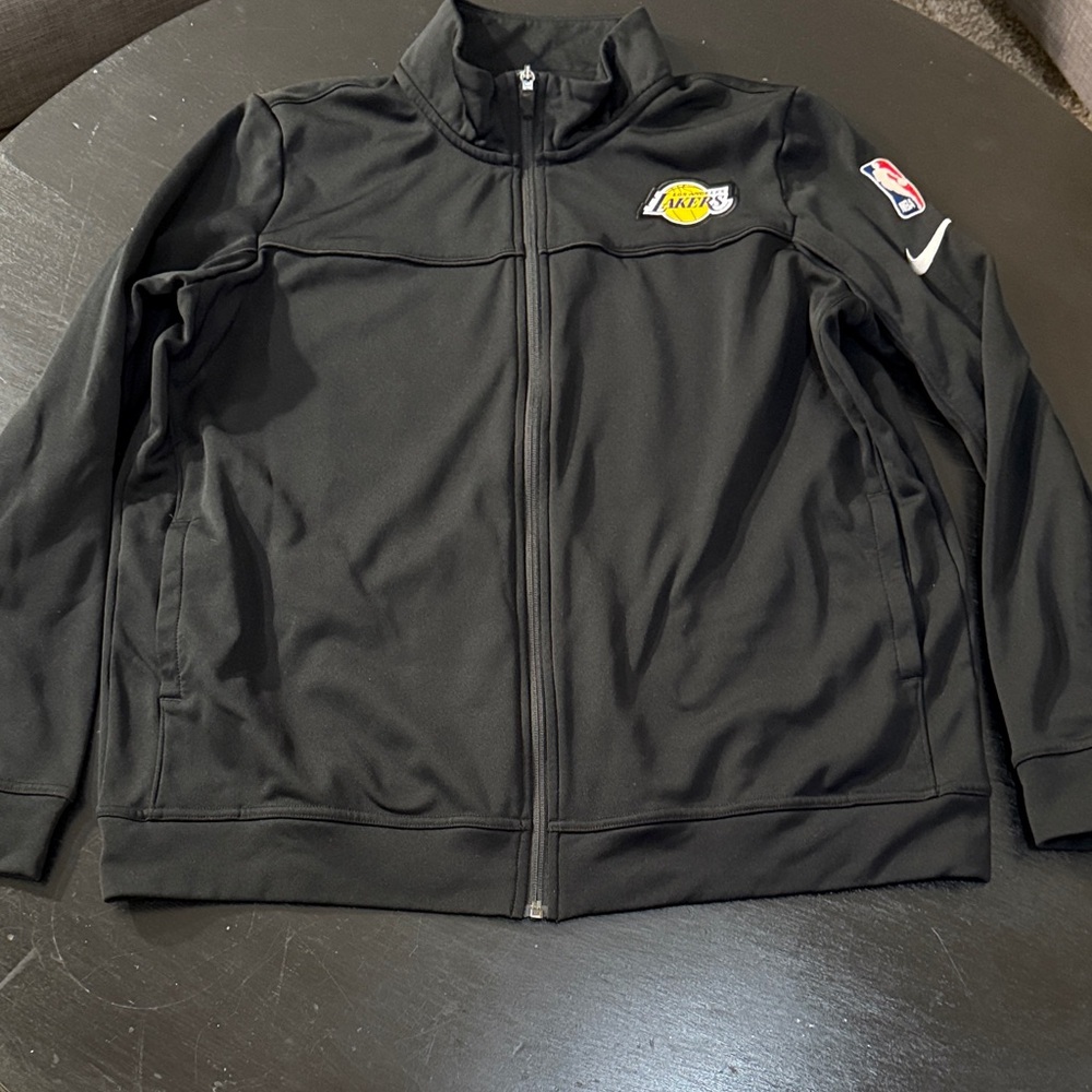 Los Angeles Lakers Nike Black Performance Jacket - xl